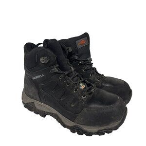 MERRELL Mens Equinox MID WATERPROOF STSP Work Boots Black 10W